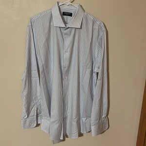 Nordstrom Trim Fit Dress Shirt Size 17 34-35